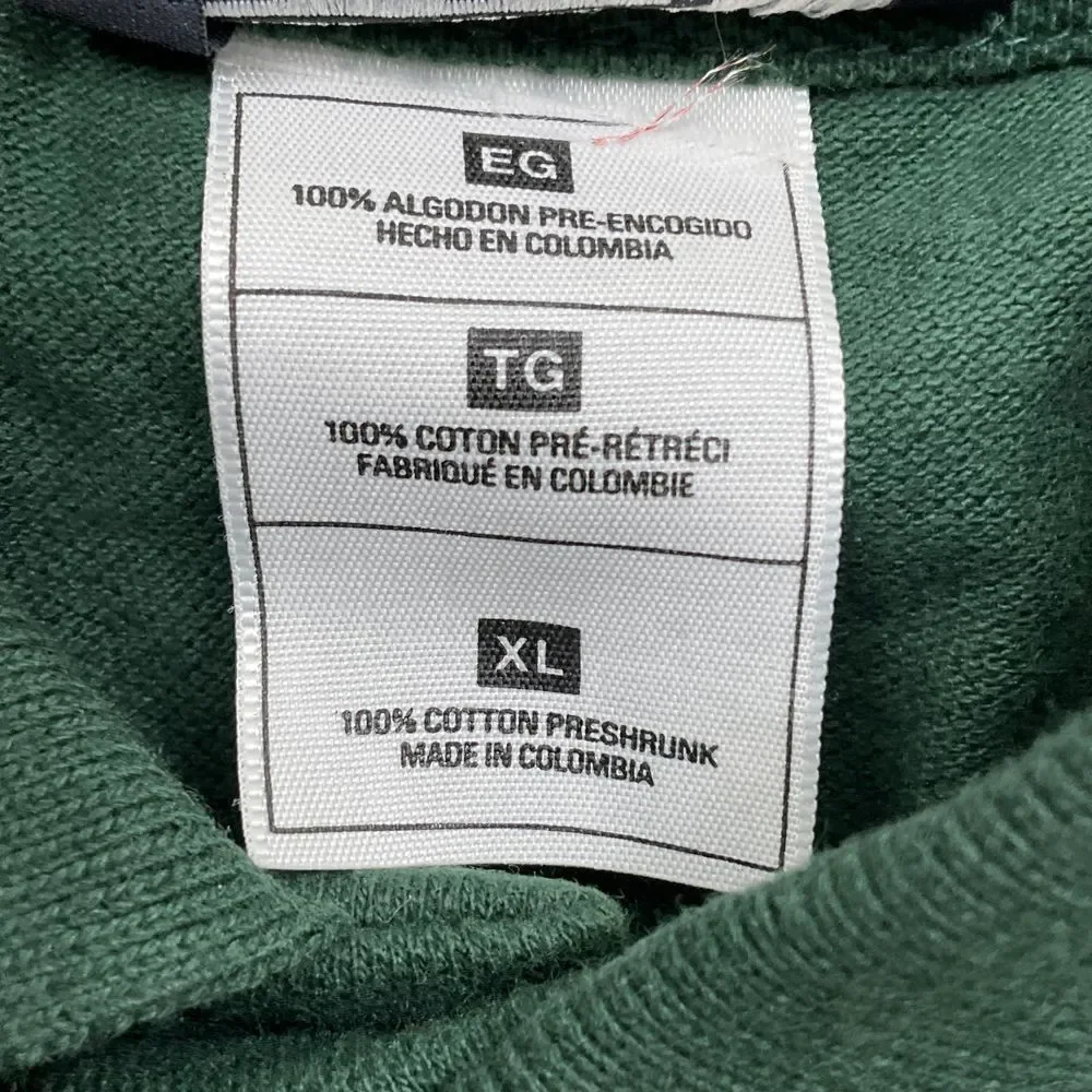 Ralph‎ Lauren Polo Shirt Mens XLarge Green Red Pony Logo Cotton Stretch USA VTG